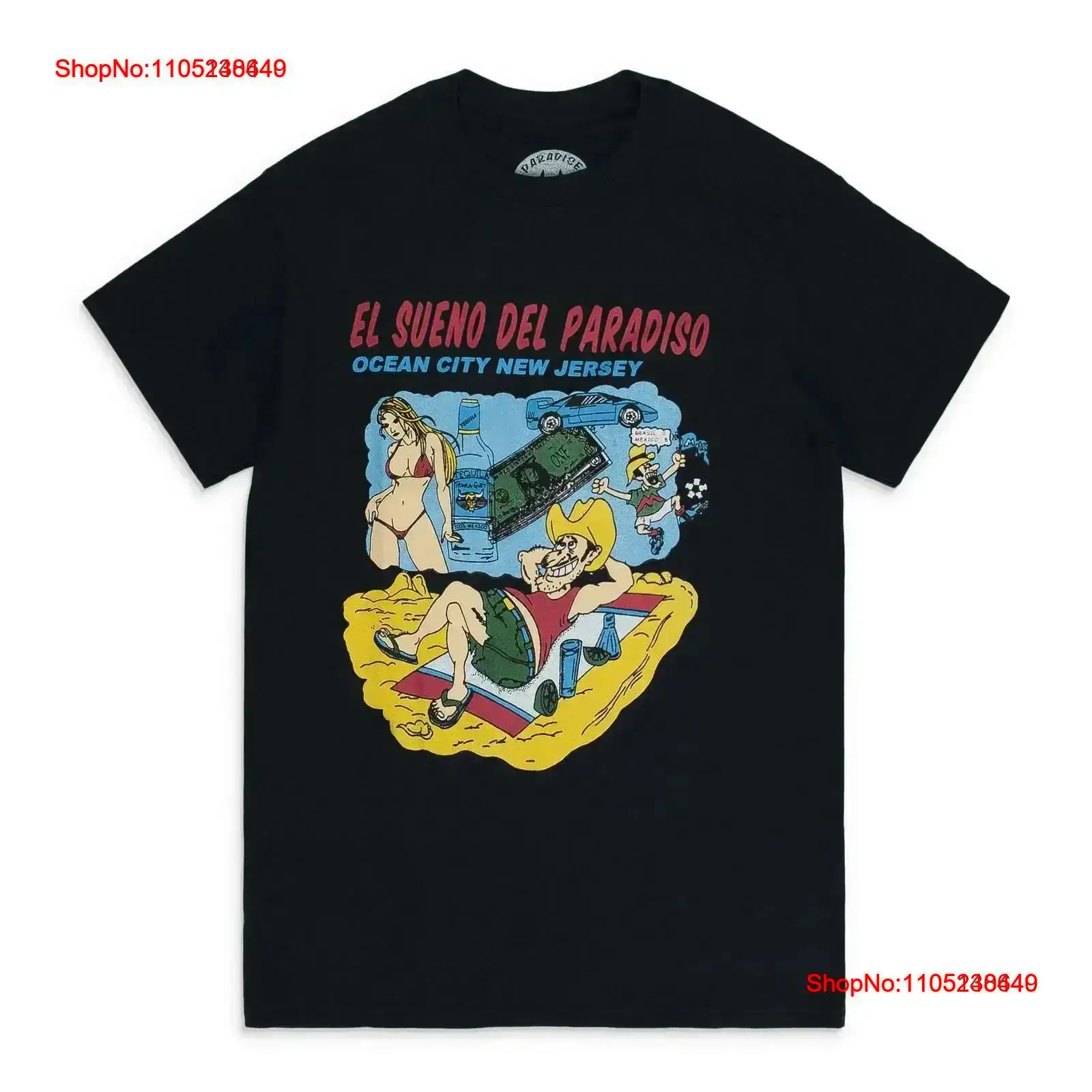 Mens Fashion Black Shirt - NWT PARADIS3 BLACK EL SUENO DEL