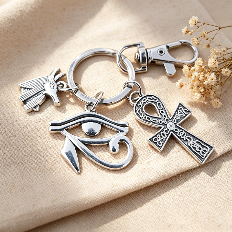 Men Fashion Egypt - Egypt Ankh Anubis Amulets Cross Key