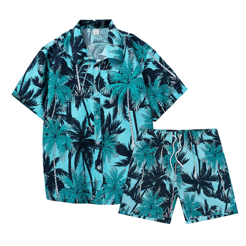 Mens Fashion Store - Hawaiian Coconut Tree 3D Print Men