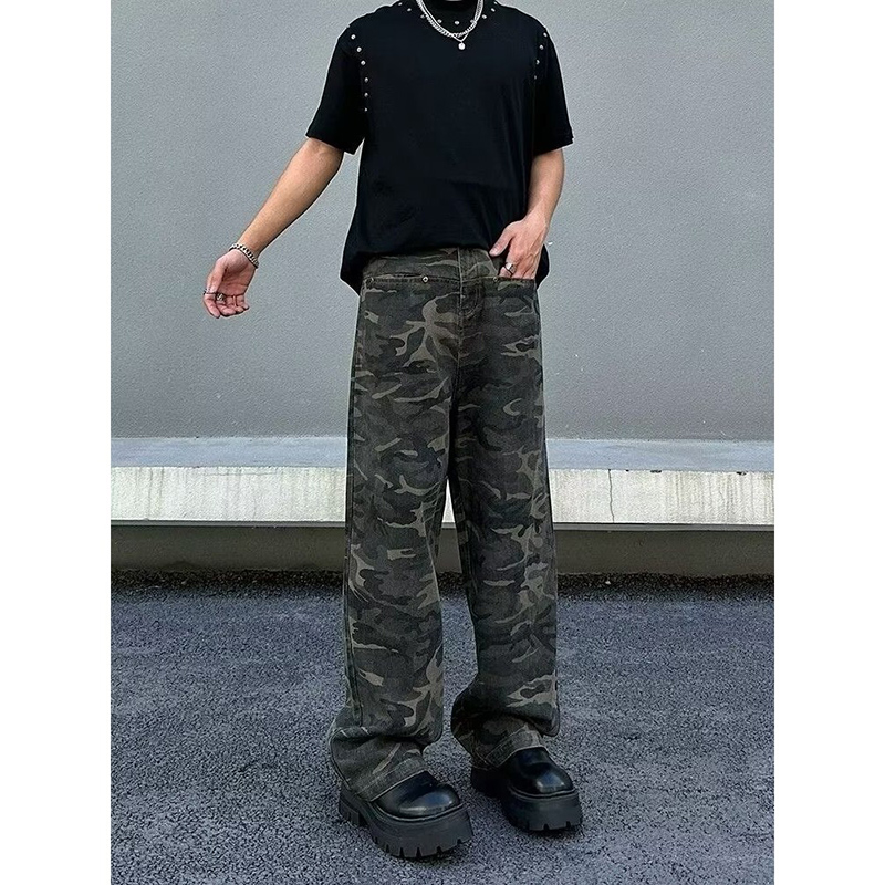 Men'S Fashion Jeans And Boots - Camouflage Men Fashion Cargo Pants Summer