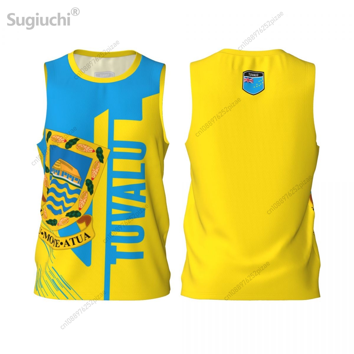 Men'S Fashion Names - Custom Name Number Tuvalu 3D Flag