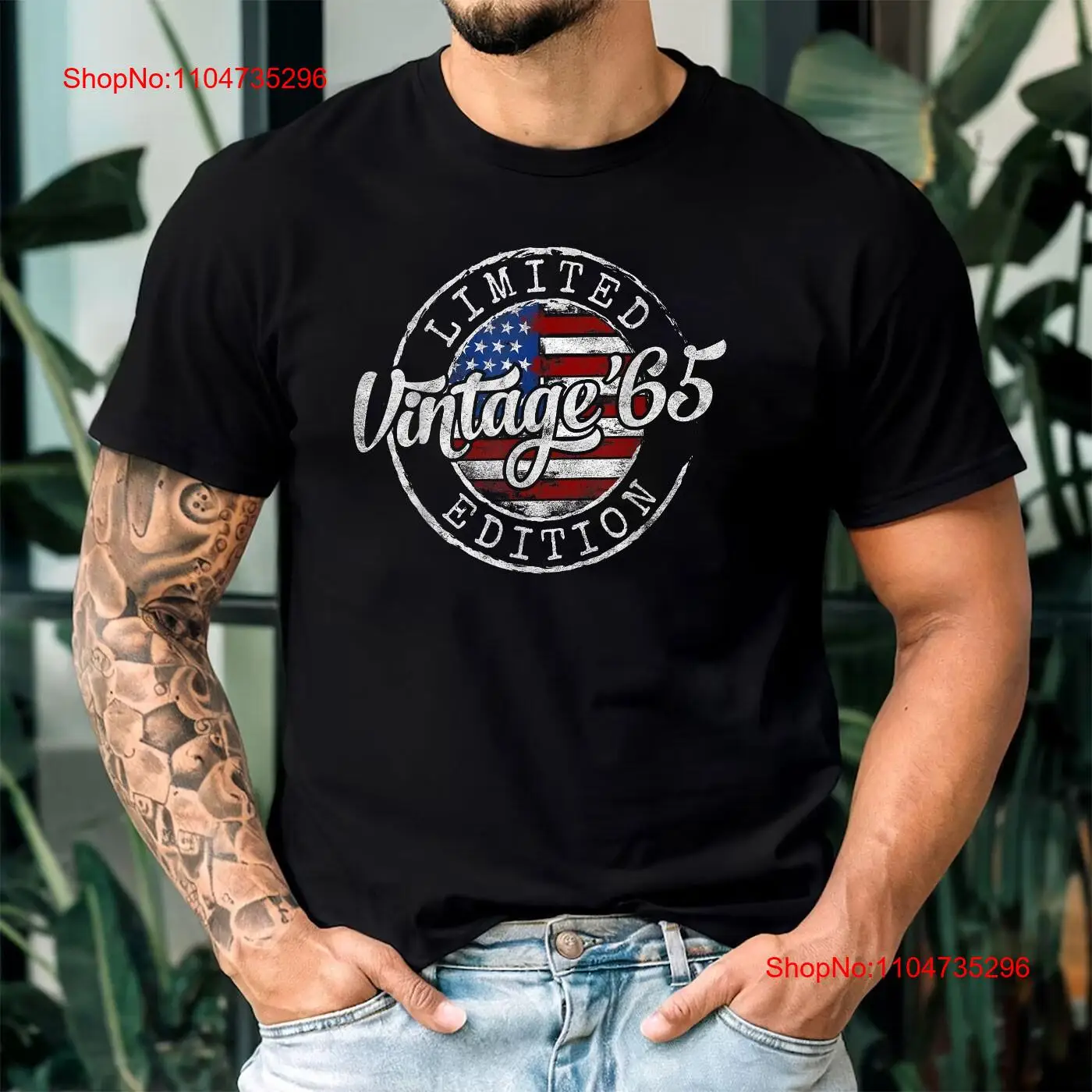 Men'S Fashion For 60 Year Old - Vintage 1965 60th Birthday T Shirt