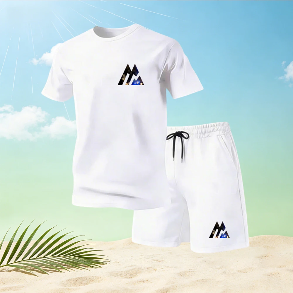 Mens Fashion Store - 2026Summer Men's Fashion T-Shirts Sets O-neck