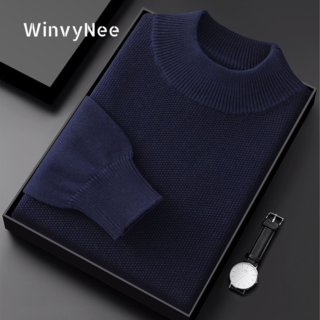 Knitted Cardigan Men - WinvyNee Men's Sweater Clothing 100% Cotton