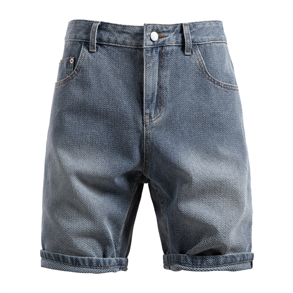Men'S Fashion Jeans And Boots - Casual Men's Knee Length Denim Shorts