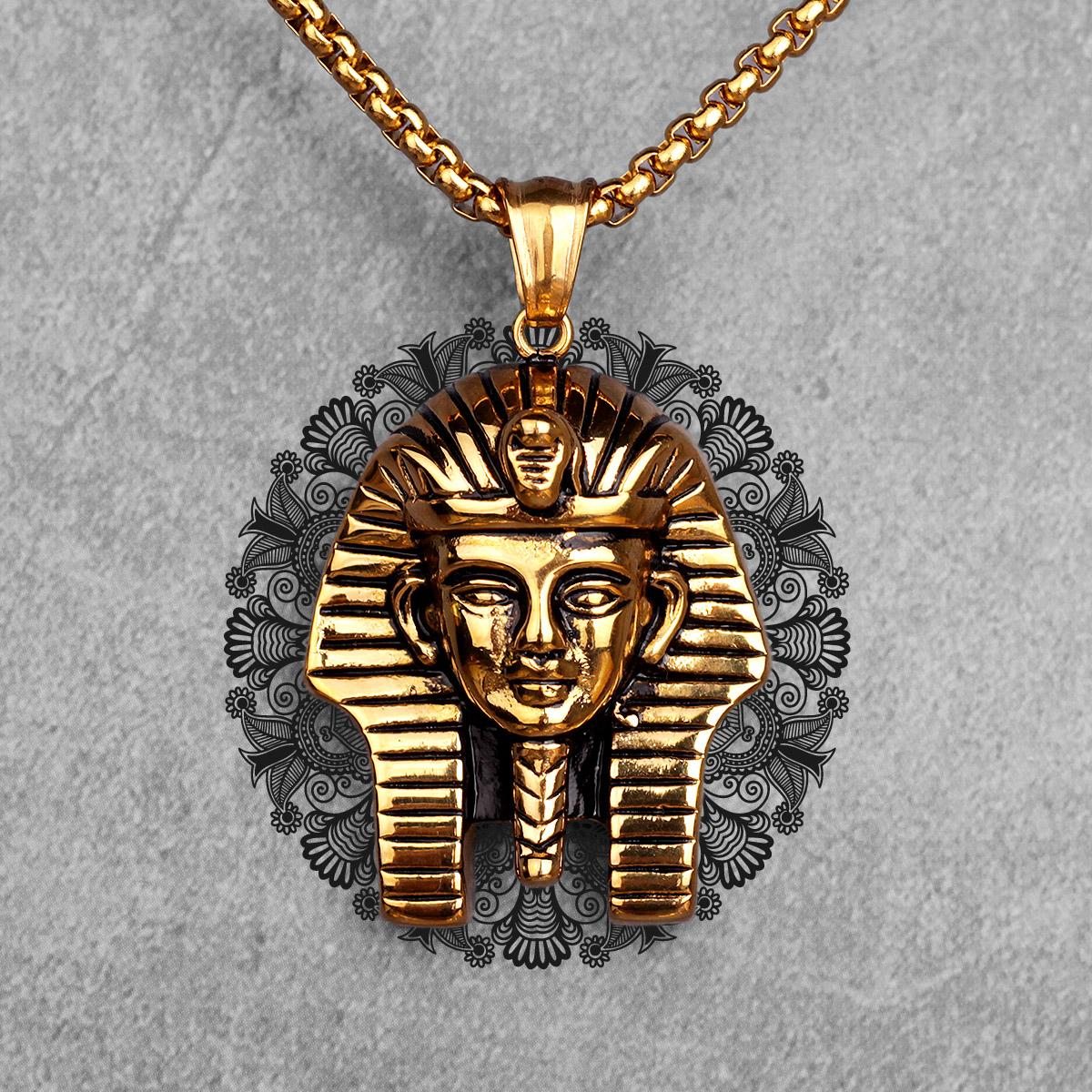 Men Fashion Egypt - Egypt Pharaoh Long Men Necklaces Pendant