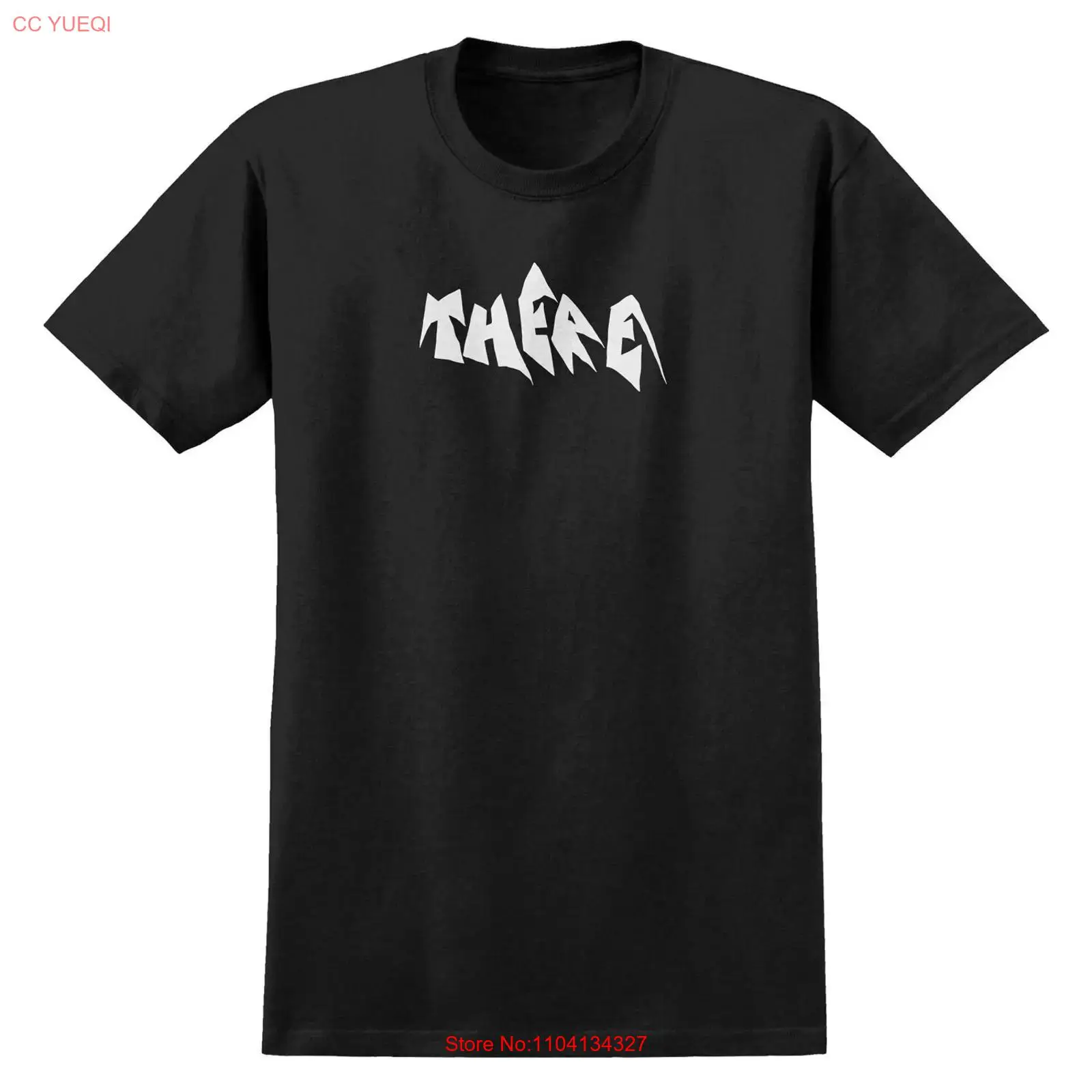 Mens Fashion Black Shirt - There Skateboards T Shirt Sally Black