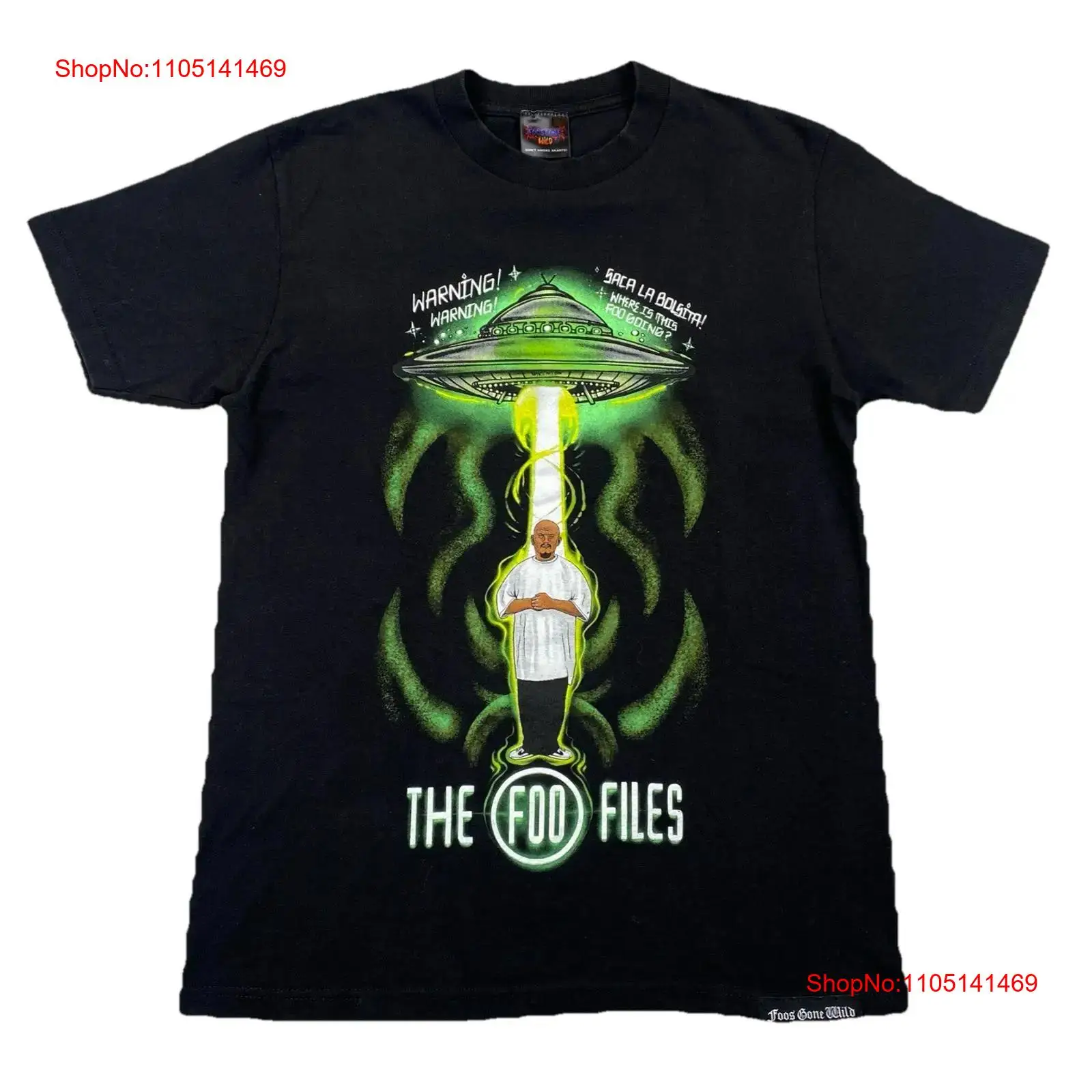 Mens Fashion Black Shirt - Foos Gone Wild Men s Medium