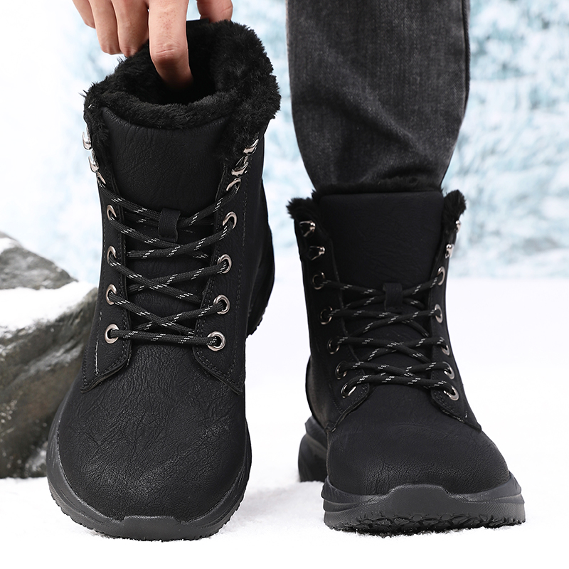Men Winter Snow Boots for Wate - Men'S Fashion Running Shoes ulasan dan harga