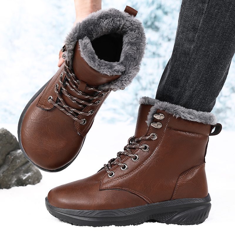 Men Winter Snow Boots for Wate - Men'S Fashion Running Shoes ulasan dan harga