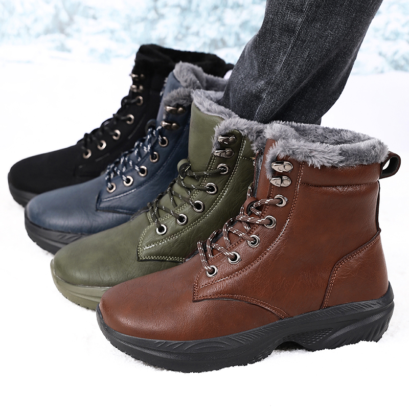 Men Winter Snow Boots for Wate - Men'S Fashion Running Shoes ulasan dan harga