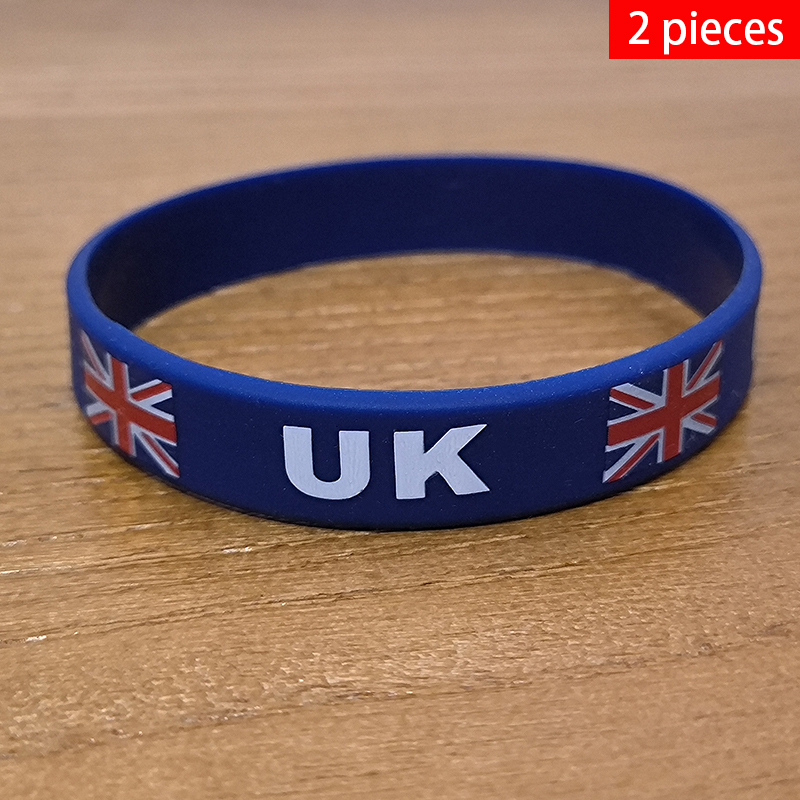 2pcs UK National Flag Wristban - Men'S Fashion Uk ulasan dan harga