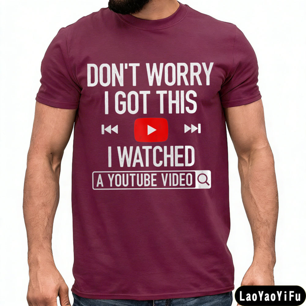 I WATCHED A YOUTUBE VIDEO Funn - Men Fashion Youtubers ulasan dan harga