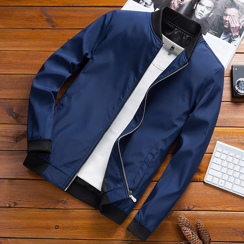 DIMUSI Men's Bomber Jackets Ma - Mens Fashion Bomber Jacket ulasan dan harga