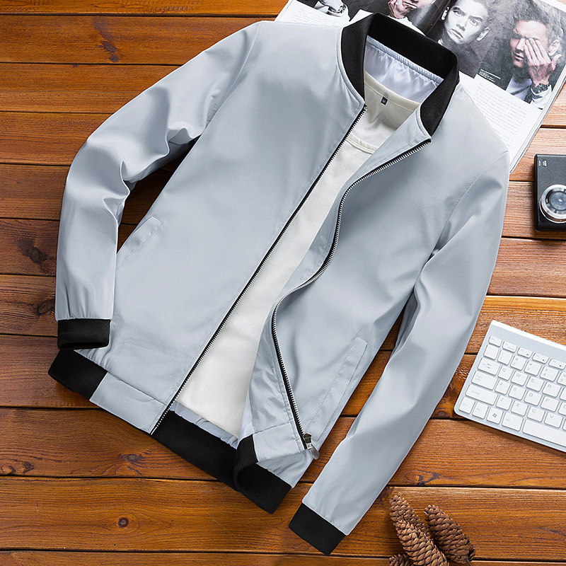 DIMUSI Men's Bomber Jackets Ma - Mens Fashion Bomber Jacket ulasan dan harga