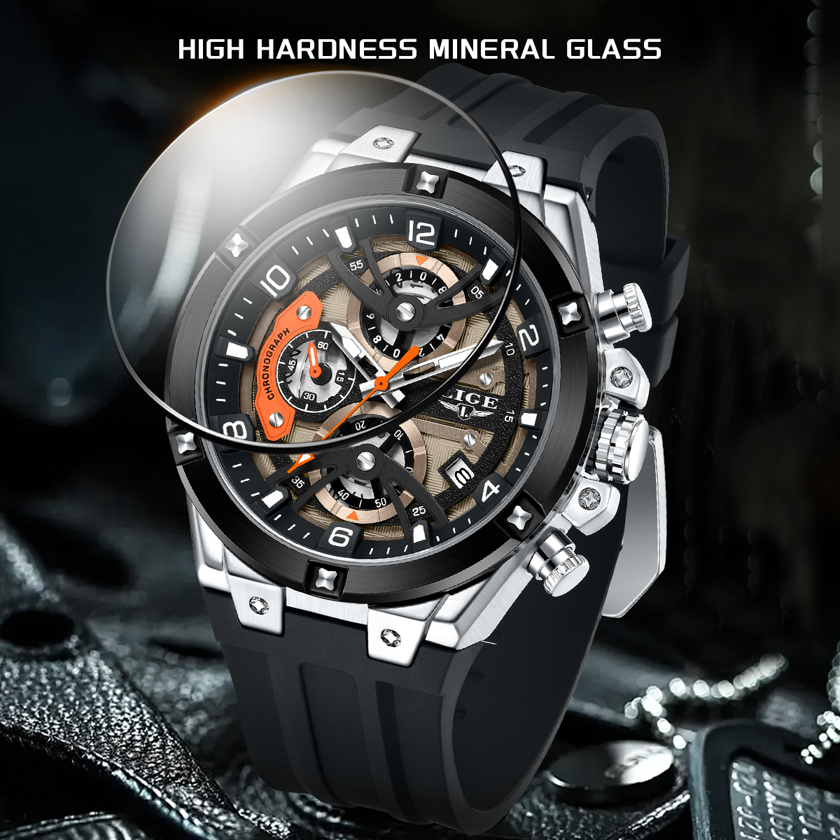 LIGE Simple Fashion Quartz Man - Men'S Fashion Box ulasan dan harga