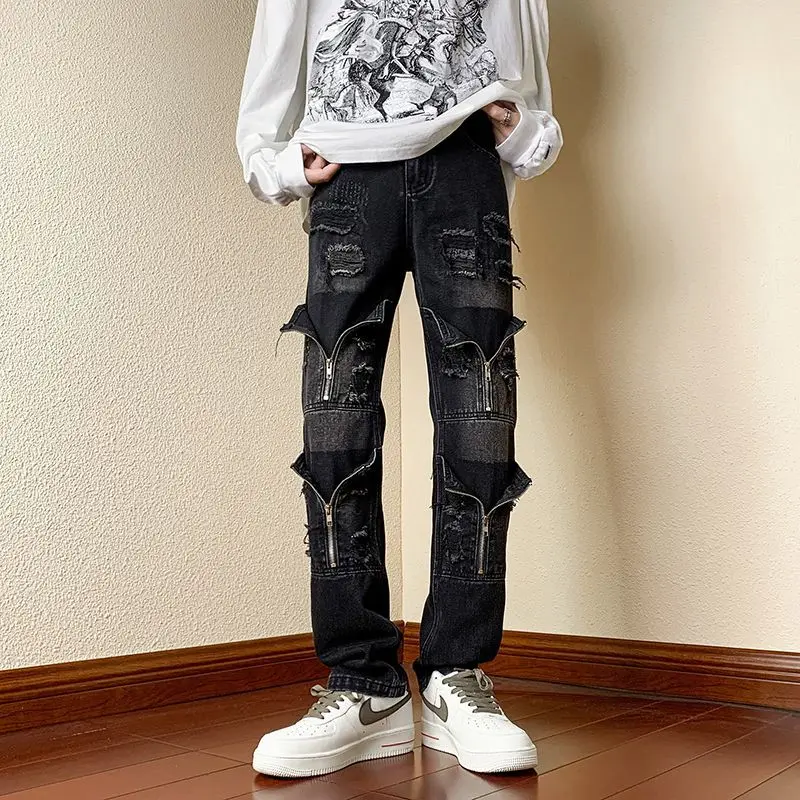 Straight Male Cowboy Pants Tre - Men'S Fashion Jeans And Boots ulasan dan harga