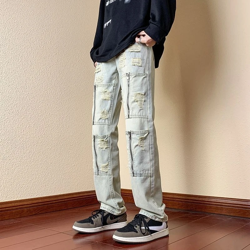 Straight Male Cowboy Pants Tre - Men'S Fashion Jeans And Boots ulasan dan harga