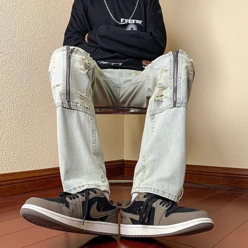 Straight Male Cowboy Pants Tre - Men'S Fashion Jeans And Boots ulasan dan harga