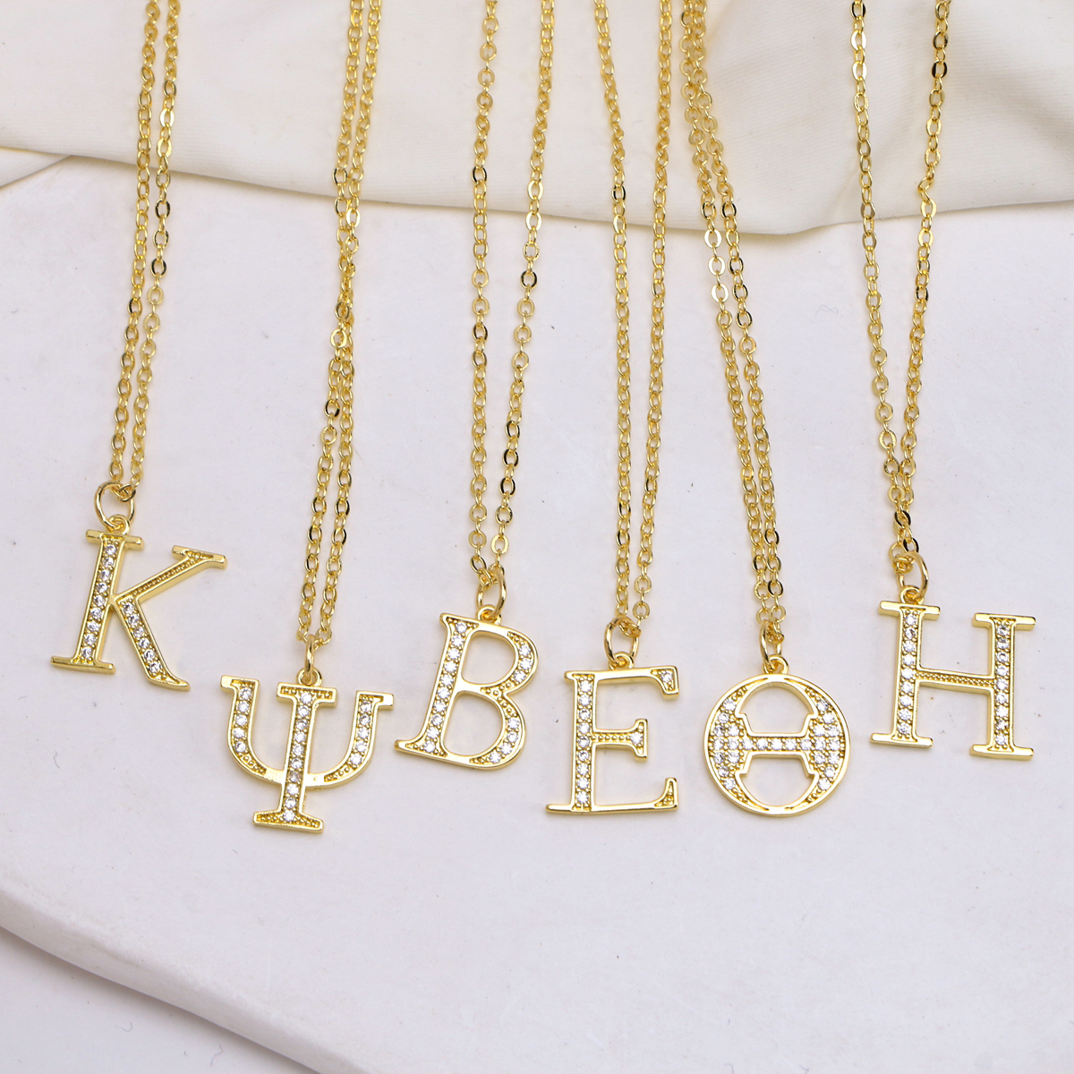 10PCS, Greece Letter Name Neck - Men'S Fashion Greece ulasan dan harga
