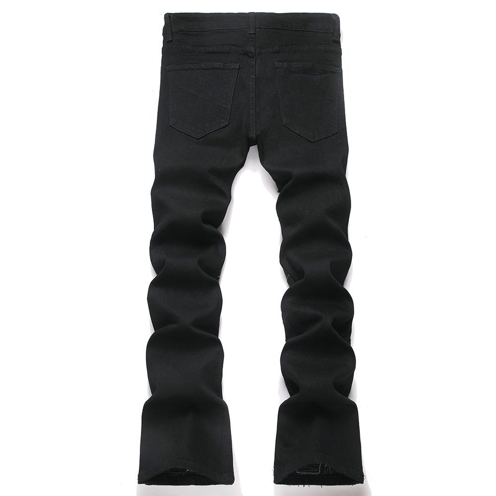 Men Slim Flared Jeans Fashion  - Men'S Fashion Jeans And Boots ulasan dan harga