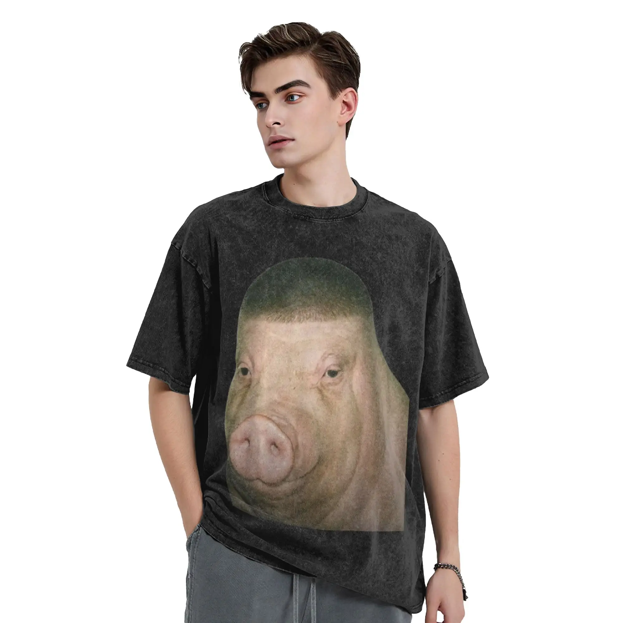 Pig Wig Funny John Pork Fade H - Men'S Fashion Haircuts ulasan dan harga