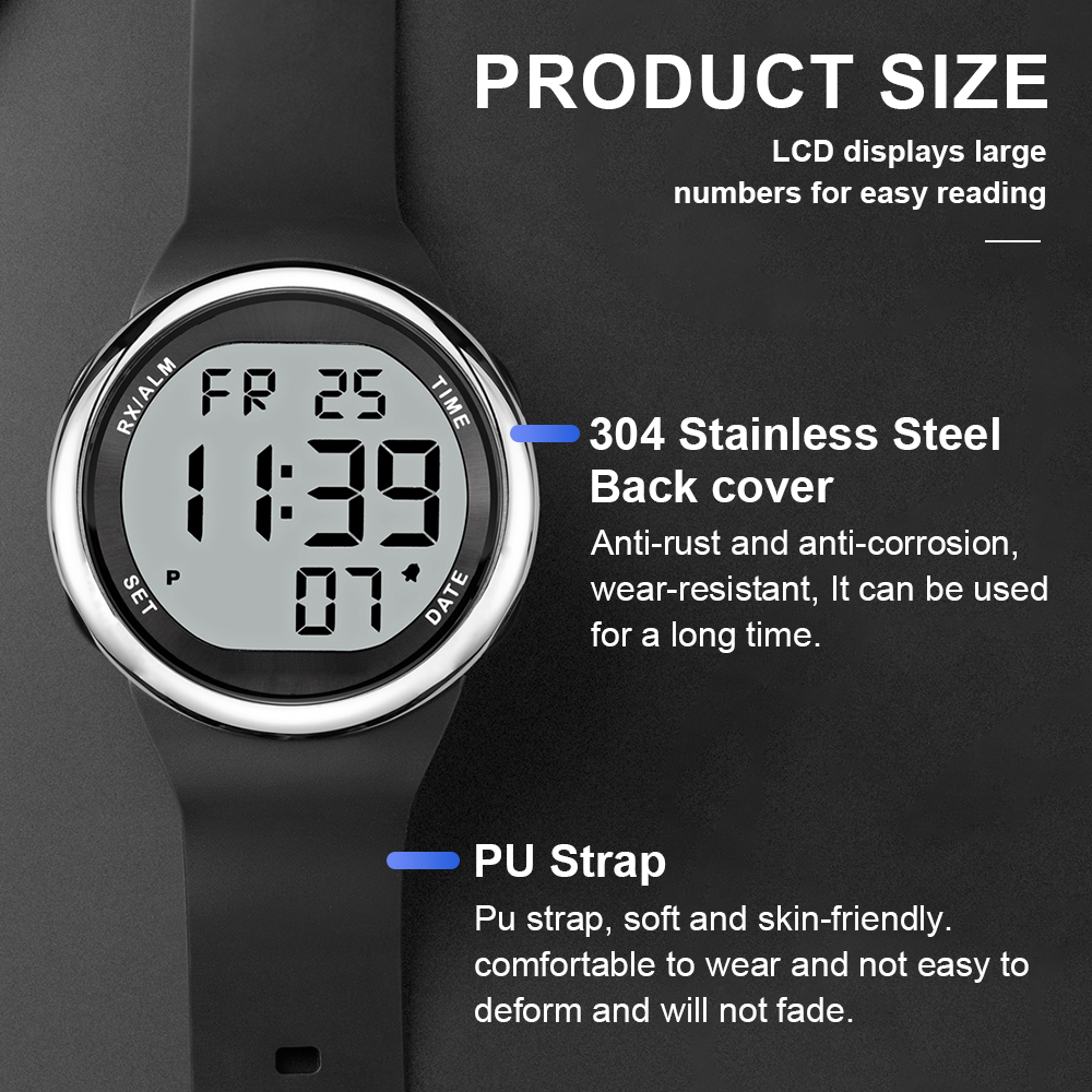 Hearkent Spanish Talking Watch - Men'S Fashion For 60 Year Old ulasan dan harga