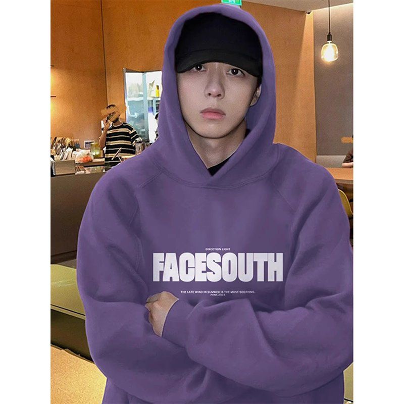 Mens With Hat Hoodies Quarter  - Mens Fashion Quarter Zip ulasan dan harga