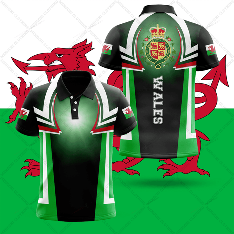 Custom Name Wales Flag Graphic - Men'S Fashion Names ulasan dan harga