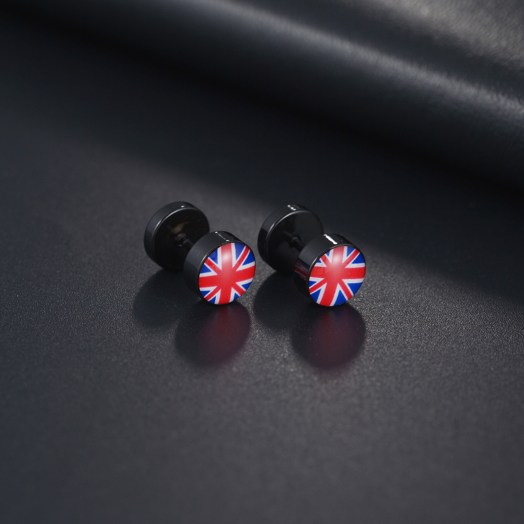 1Pair Punk Black Multiple Styl - Men'S Fashion Uk ulasan dan harga