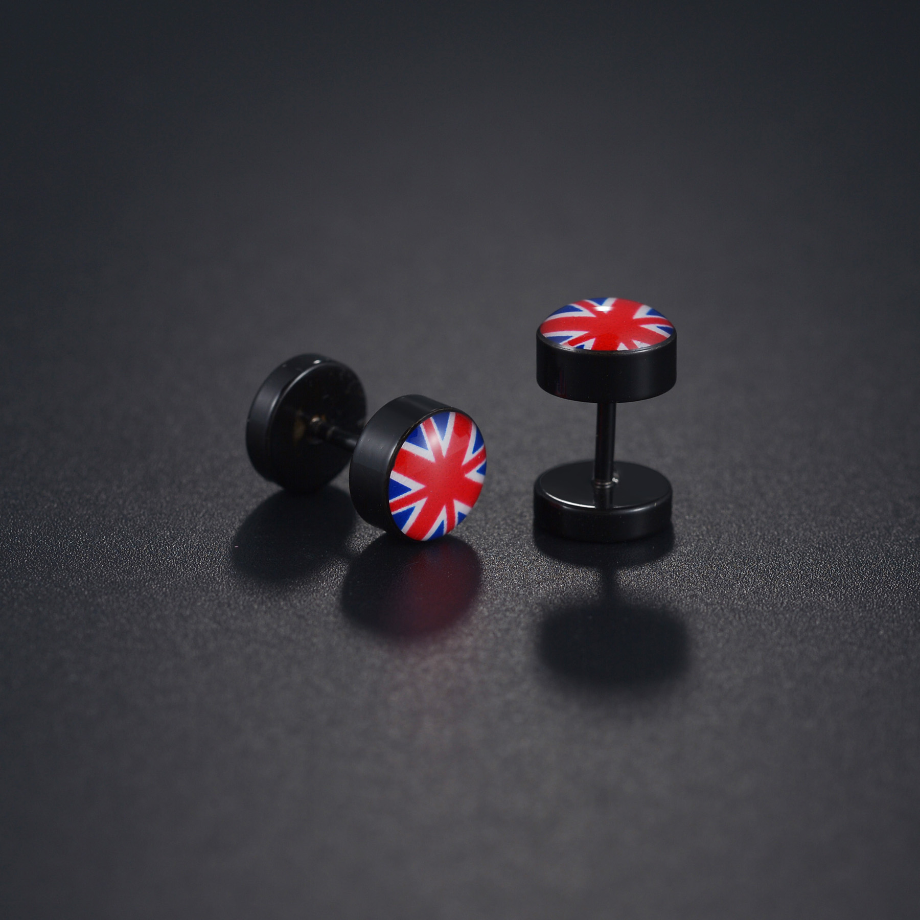 1Pair Punk Black Multiple Styl - Men'S Fashion Uk ulasan dan harga