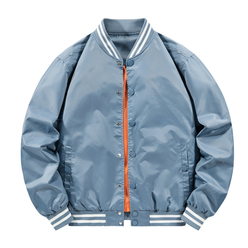 Baseball Jackets Men Loose Cas - Mens Fashion Bomber Jacket ulasan dan harga