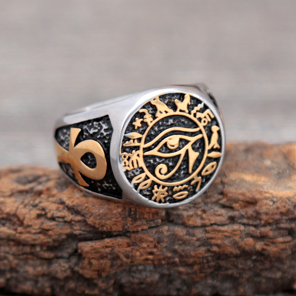 Vintage Egyptian Eye of Horus  - Men Fashion Egypt ulasan dan harga