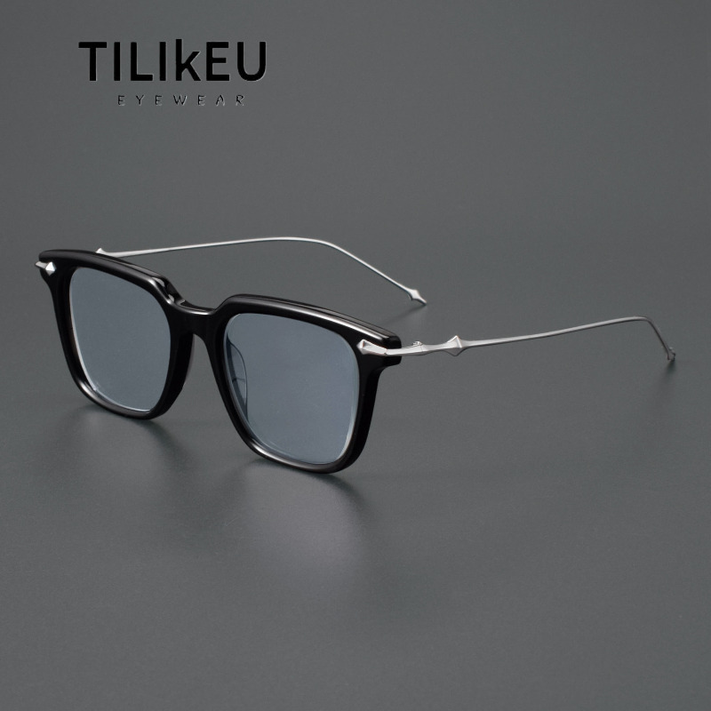 2026 Fashion Korean Acetate Ti - Men'S Fashion Glasses 2026 ulasan dan harga