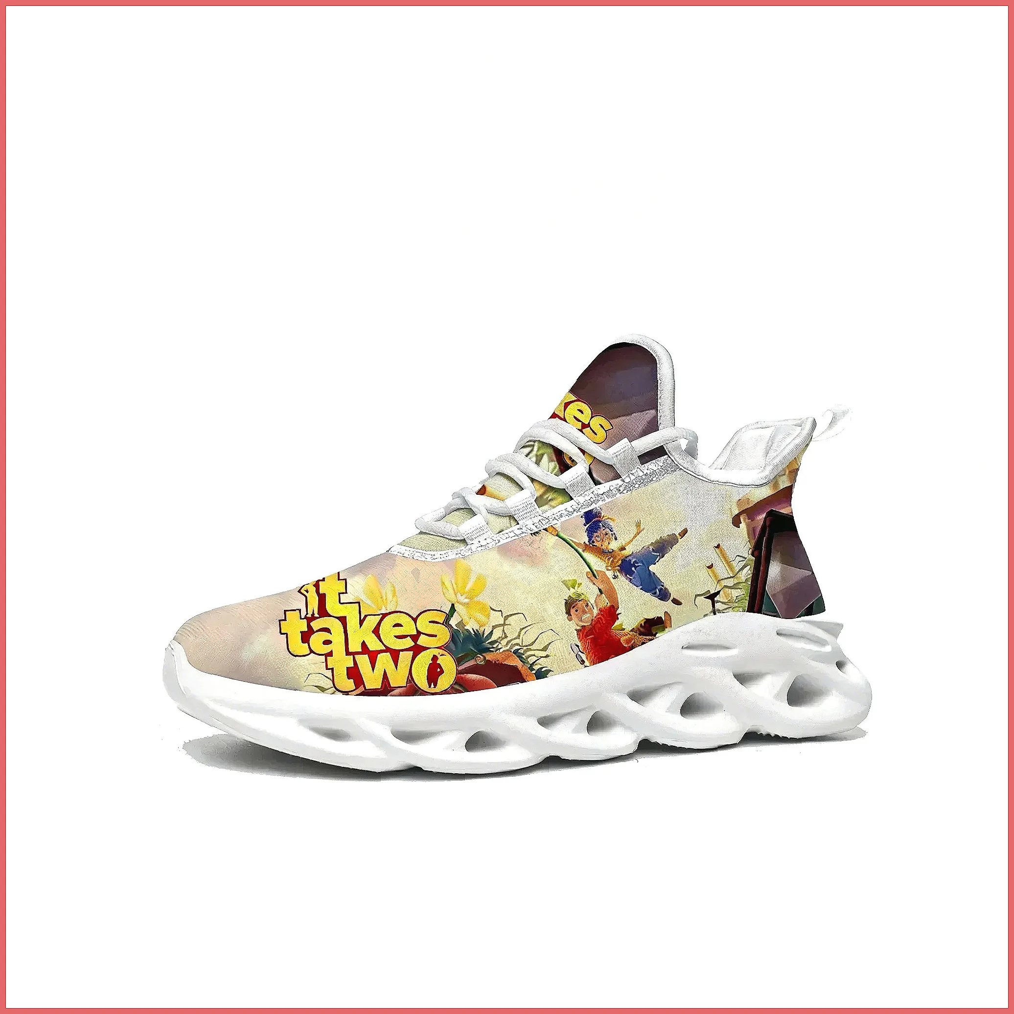 Custom It Takes Two Sneakers,  - Men'S Fashion Running Shoes ulasan dan harga