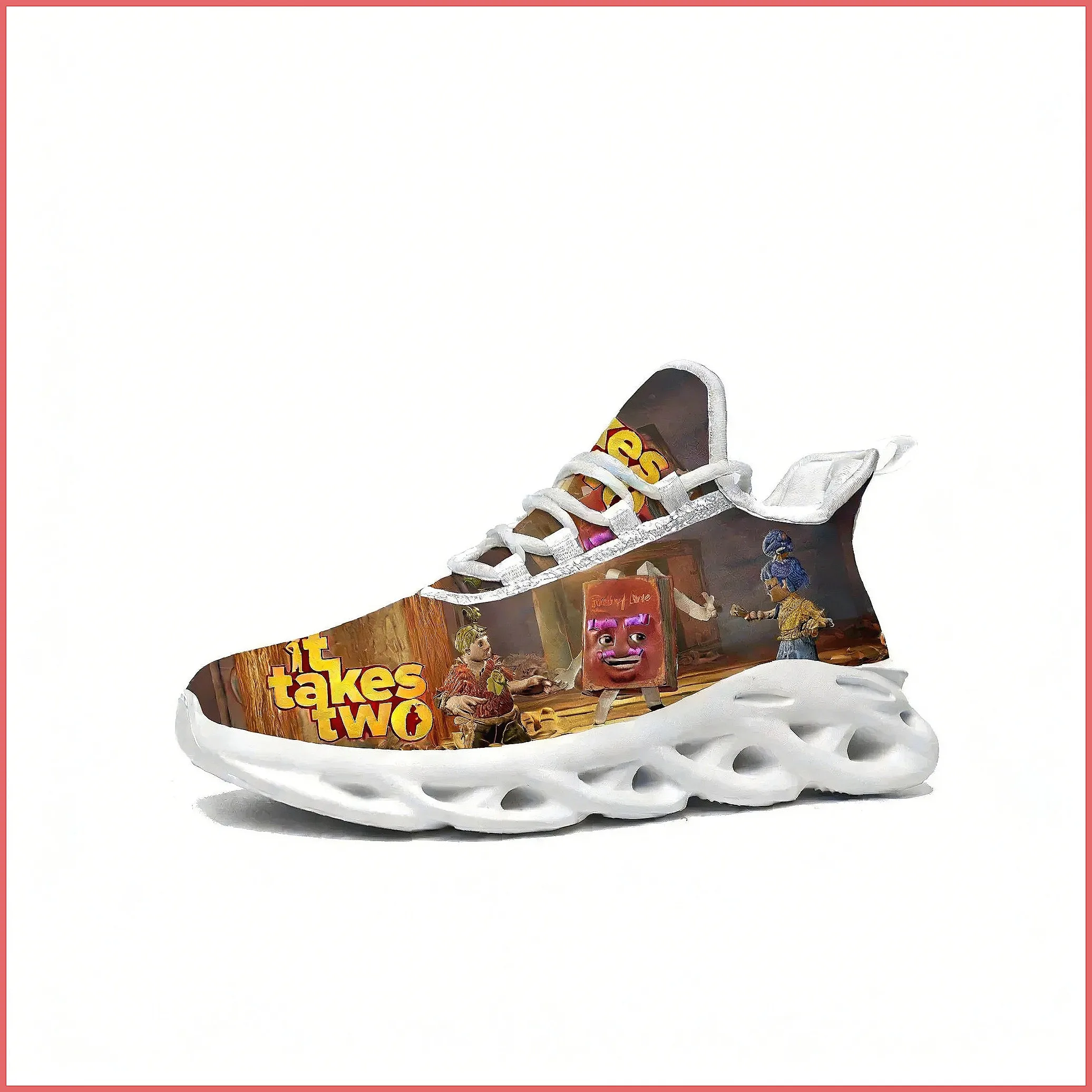 Custom It Takes Two Sneakers,  - Men'S Fashion Running Shoes ulasan dan harga