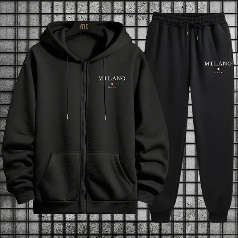 Spring 2026 Men's Tracksuit Ca - Mens Fashion Zip Up ulasan dan harga