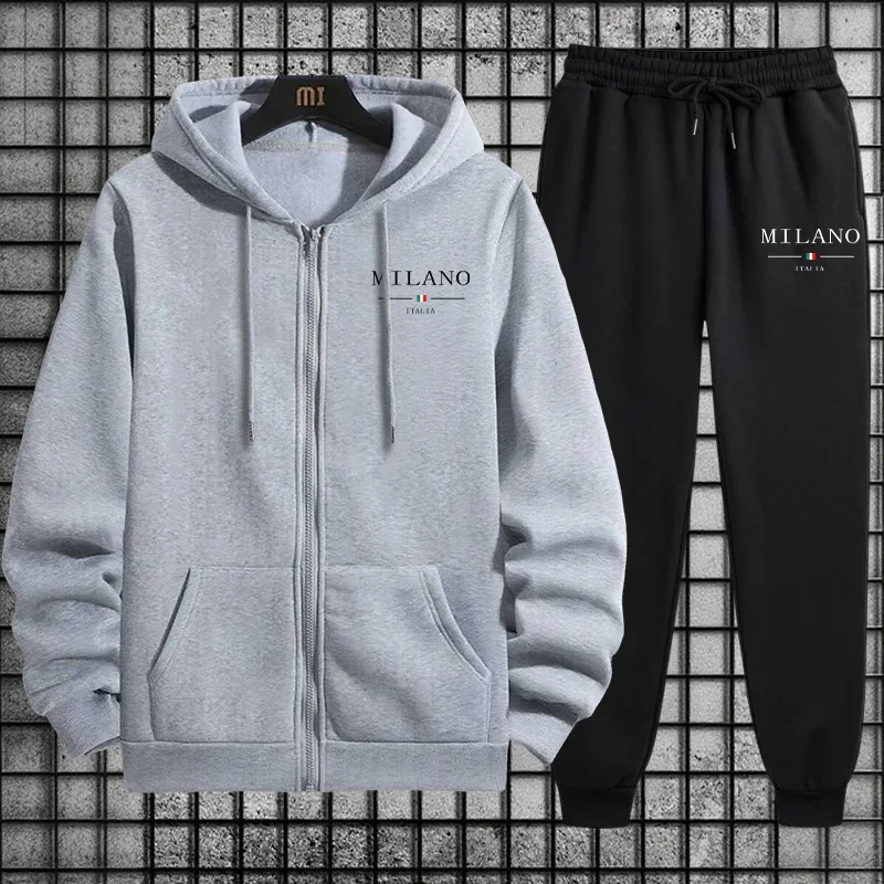 Spring 2026 Men's Tracksuit Ca - Mens Fashion Zip Up ulasan dan harga
