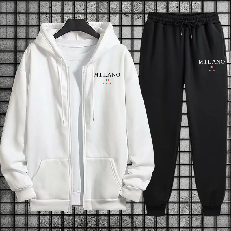 Spring 2026 Men's Tracksuit Ca - Mens Fashion Zip Up ulasan dan harga