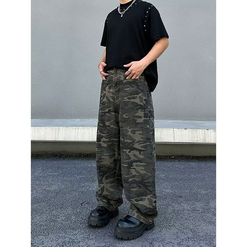 Camouflage Men Fashion Cargo P - Men'S Fashion Jeans And Boots ulasan dan harga