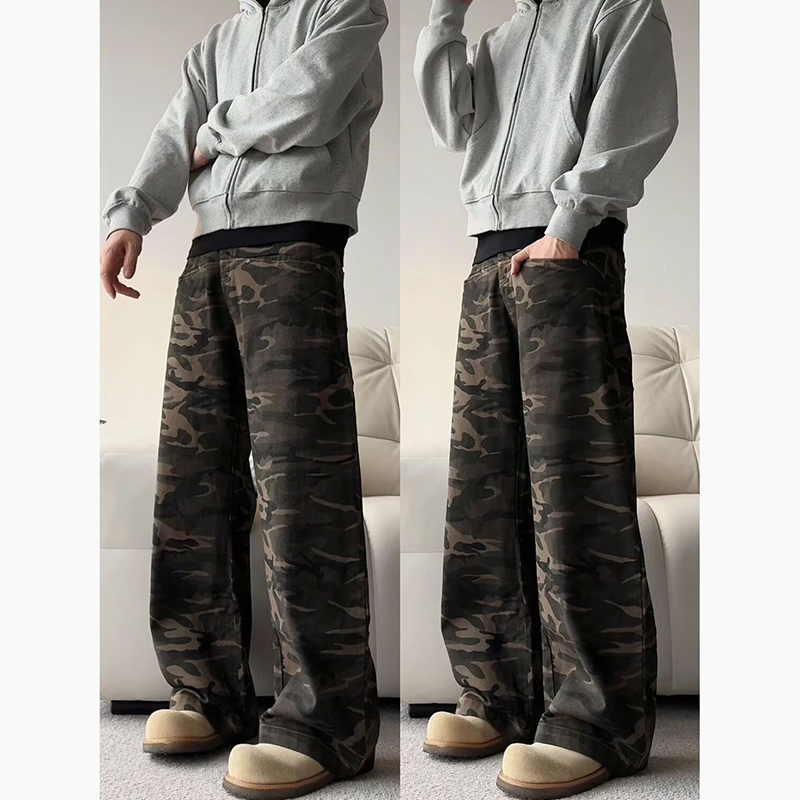 Camouflage Men Fashion Cargo P - Men'S Fashion Jeans And Boots ulasan dan harga