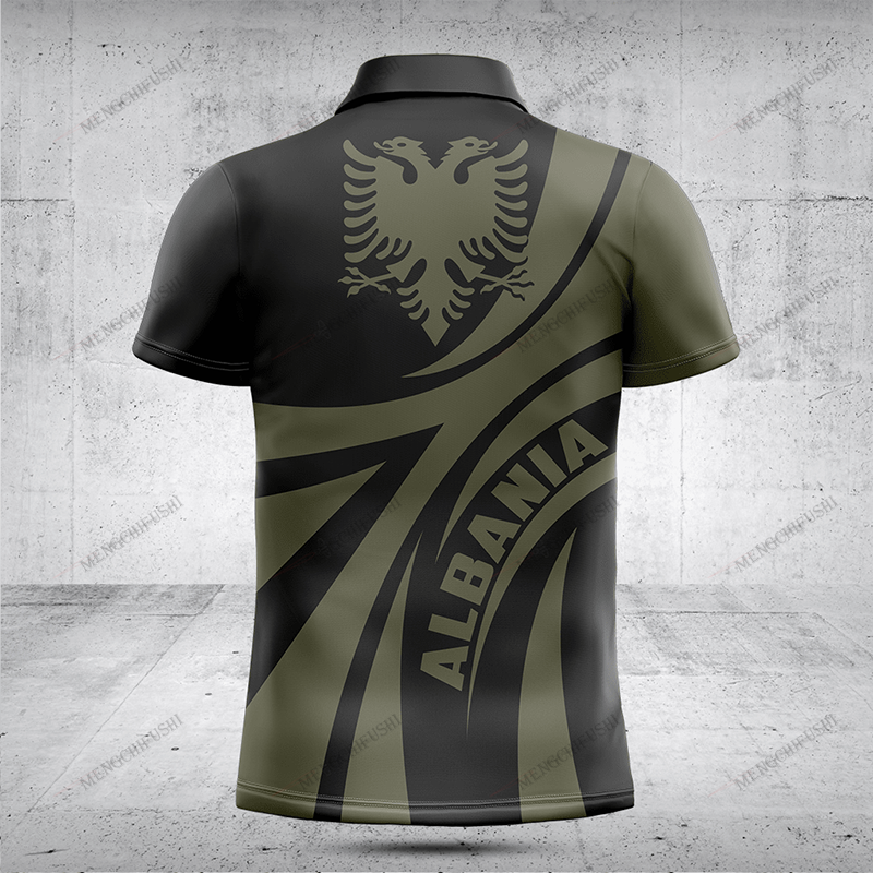 Custom Name Albania Flag Graph - Men'S Fashion Names ulasan dan harga