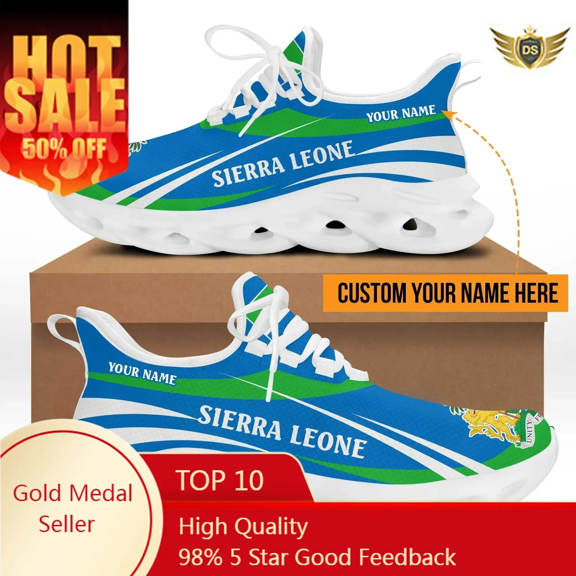 Designer Sneaker Man Flag Of S - Men'S Fashion Running Shoes ulasan dan harga