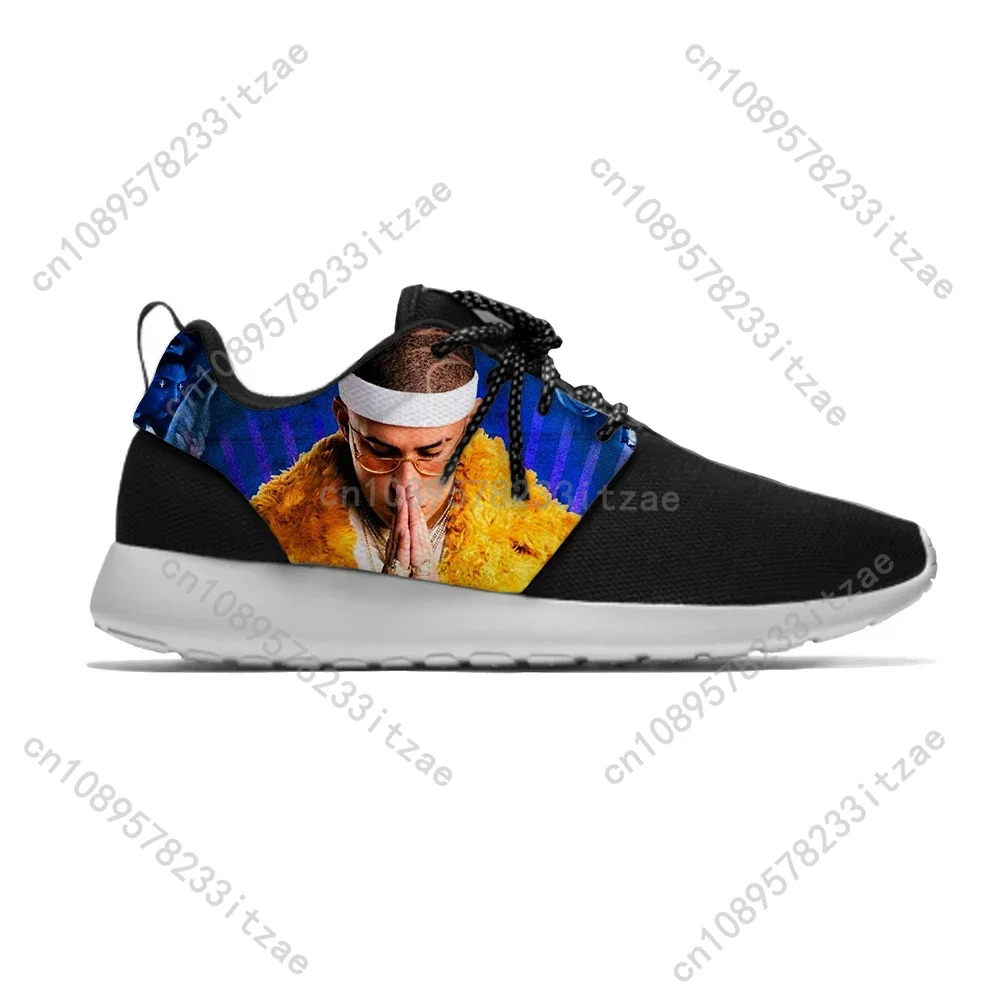 Bad Bunny Hip Hop Rapper Rap M - Men'S Fashion Running Shoes ulasan dan harga