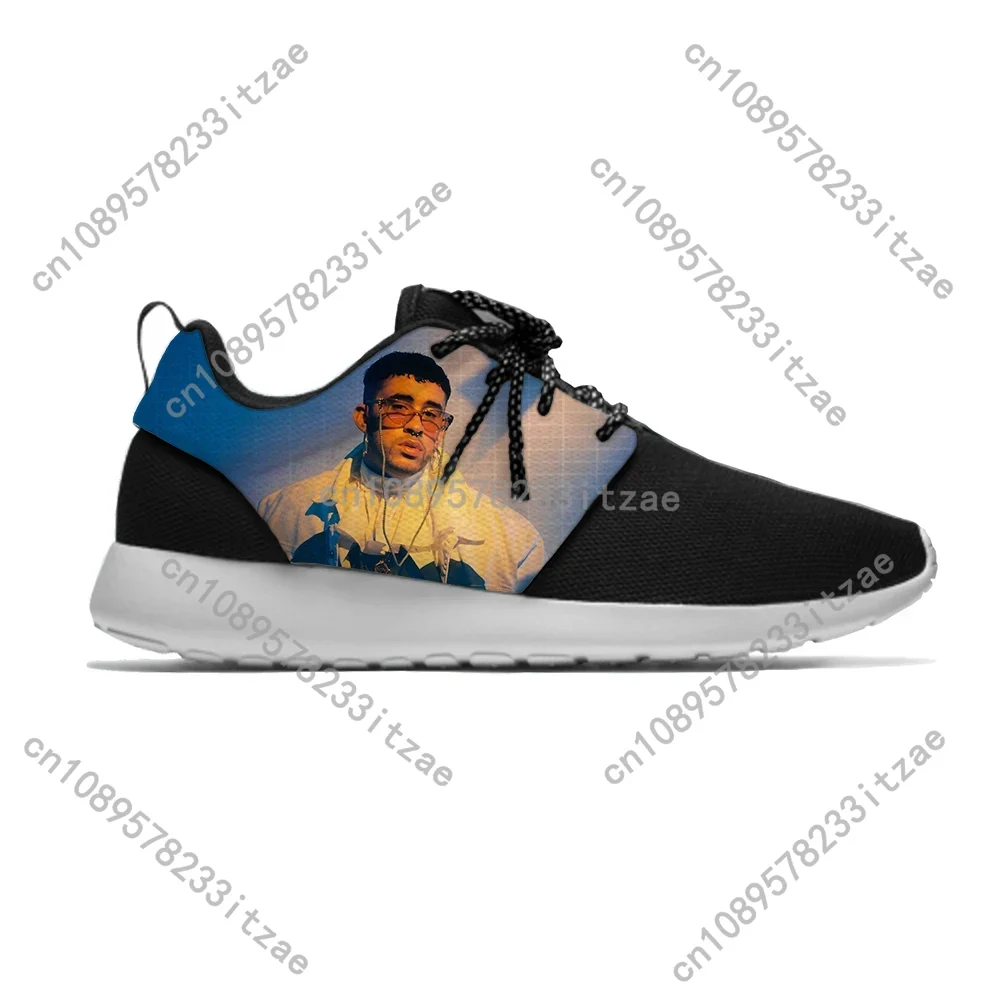 Bad Bunny Hip Hop Rapper Rap M - Men'S Fashion Running Shoes ulasan dan harga