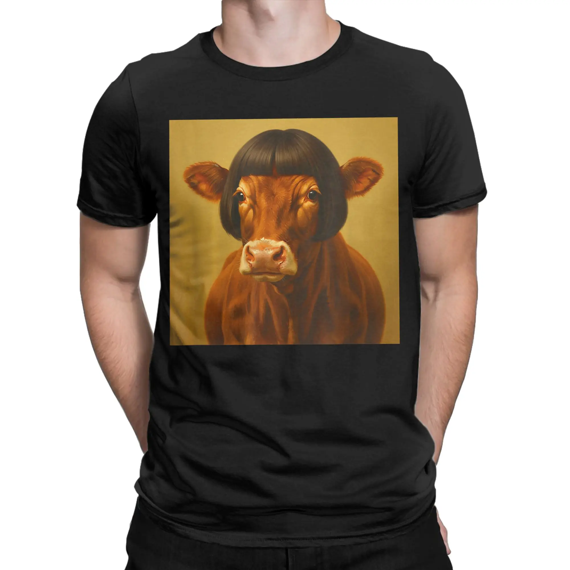 Funny Cow Bob Haircut Farm Ani - Men'S Fashion Haircuts ulasan dan harga