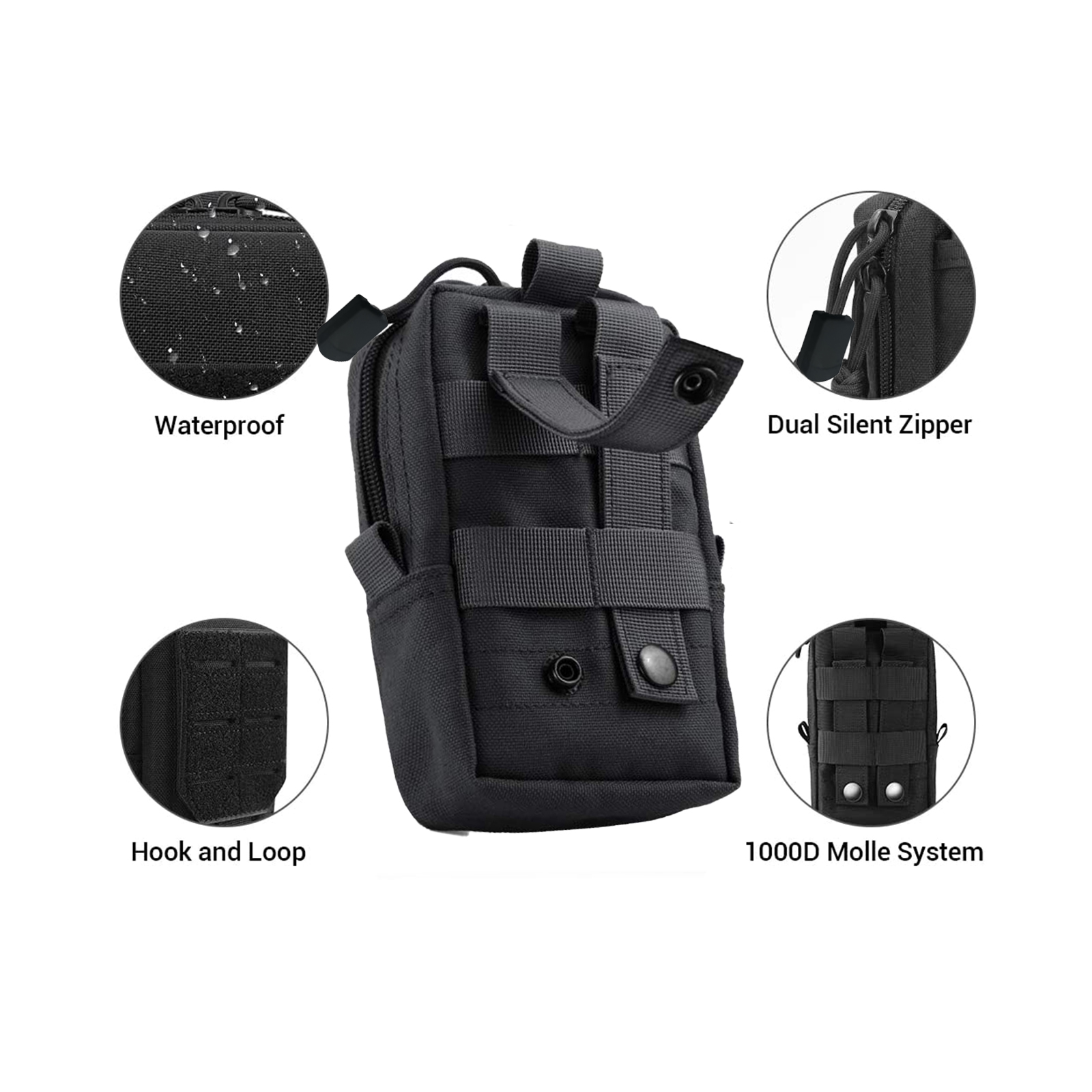 Tactical Molle Pouch Waist Bag - Tactical Vest Men ulasan dan harga
