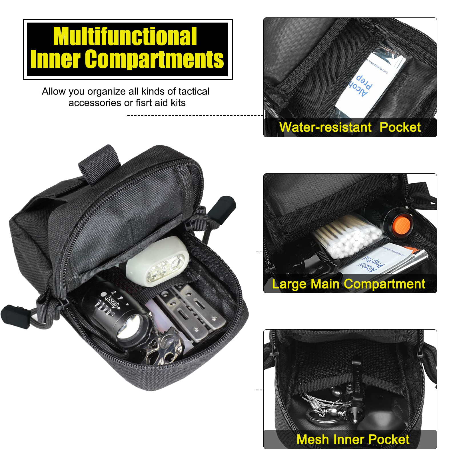 Tactical Molle Pouch Waist Bag - Tactical Vest Men ulasan dan harga