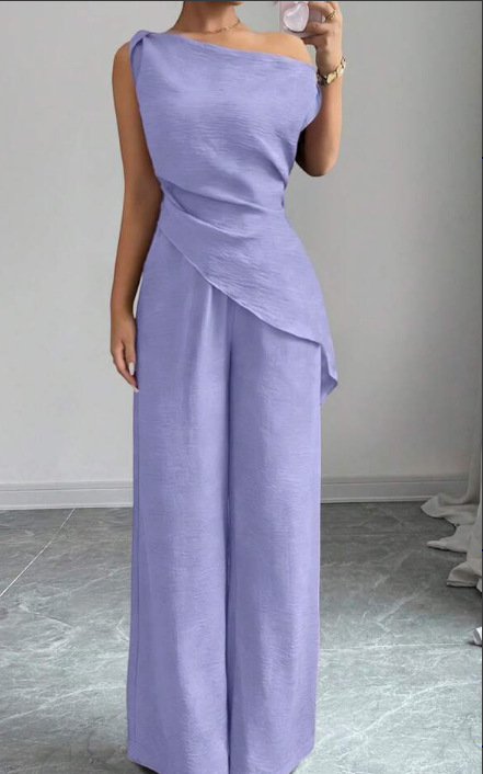 Linen Long Pants Set Off-Shoul - Men'S Fashion Linen Pants ulasan dan harga
