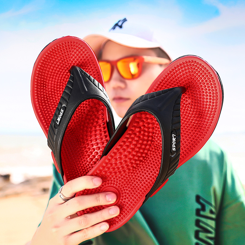 Fashion men's flip-flops soft  - Mens Fashion Summer 2025 ulasan dan harga